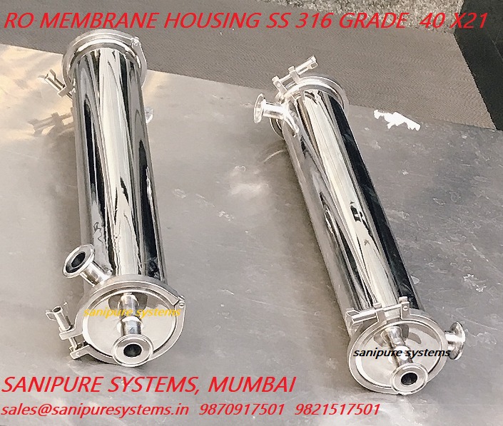 Side Port RO Membrane Housing